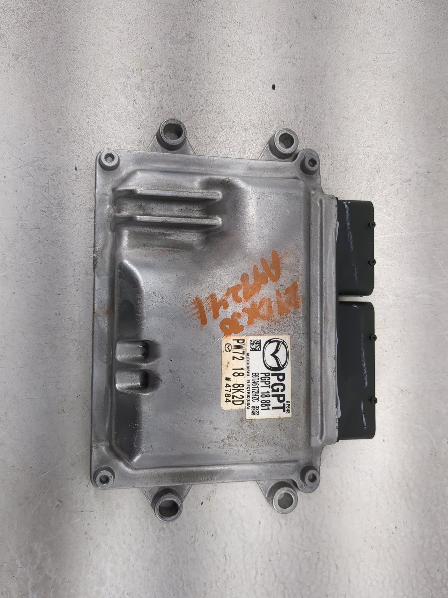 2024 Mazda Cx-30 PCM Engine Control Computer ECU ECM PCU OEM P/N:PGPT-18-881 Fits OEM Used Auto Parts - Oemusedautoparts1.co