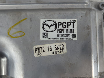 2024 Mazda Cx-30 PCM Engine Control Computer ECU ECM PCU OEM P/N:PGPT 18 881 PW72 189 8K2D Fits OEM Used Auto Parts
