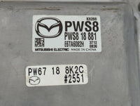 2024 Mazda Cx-5 PCM Engine Control Computer ECU ECM PCU OEM P/N:PWS8 18 881 Fits OEM Used Auto Parts - Oemusedautoparts1.com