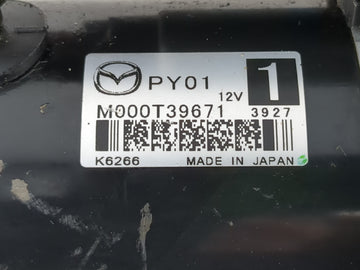 2024 Mazda Cx-5 Car Starter Motor Solenoid OEM P/N:M000T39671 Fits OEM Used Auto Parts
