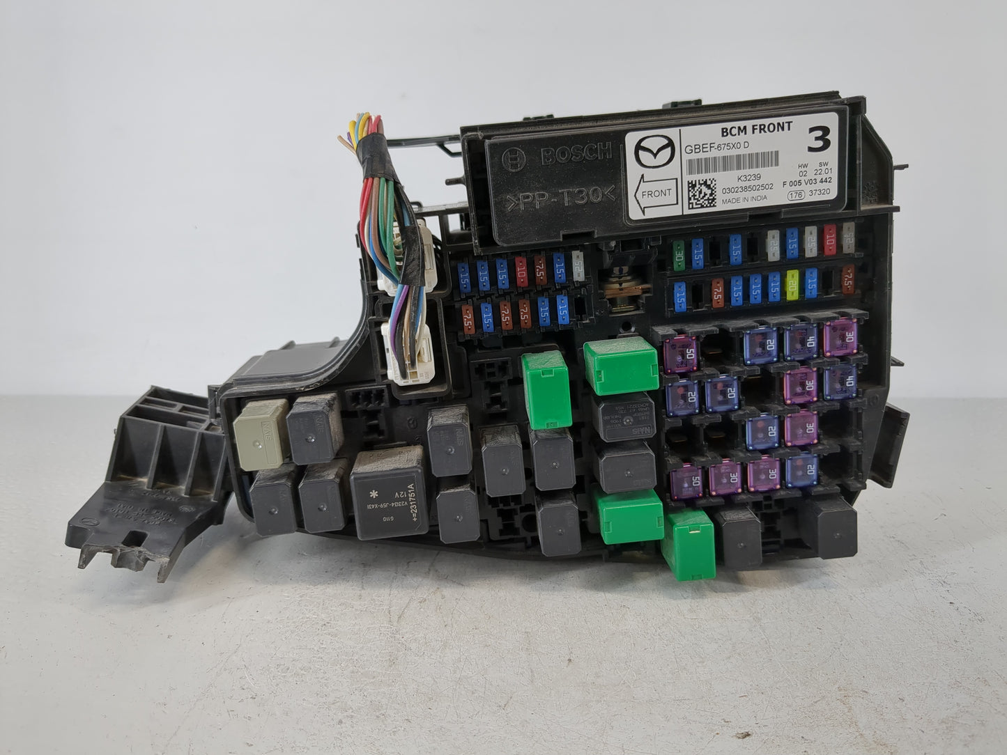 2024 Mazda Cx-5 Fusebox Fuse Box Panel Relay Module P/N:GBEF-675X0 D Fits OEM Used Auto Parts - Oemusedautoparts1.com