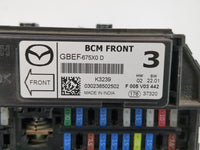 2024 Mazda Cx-5 Fusebox Fuse Box Panel Relay Module P/N:GBEF-675X0 D Fits OEM Used Auto Parts - Oemusedautoparts1.com