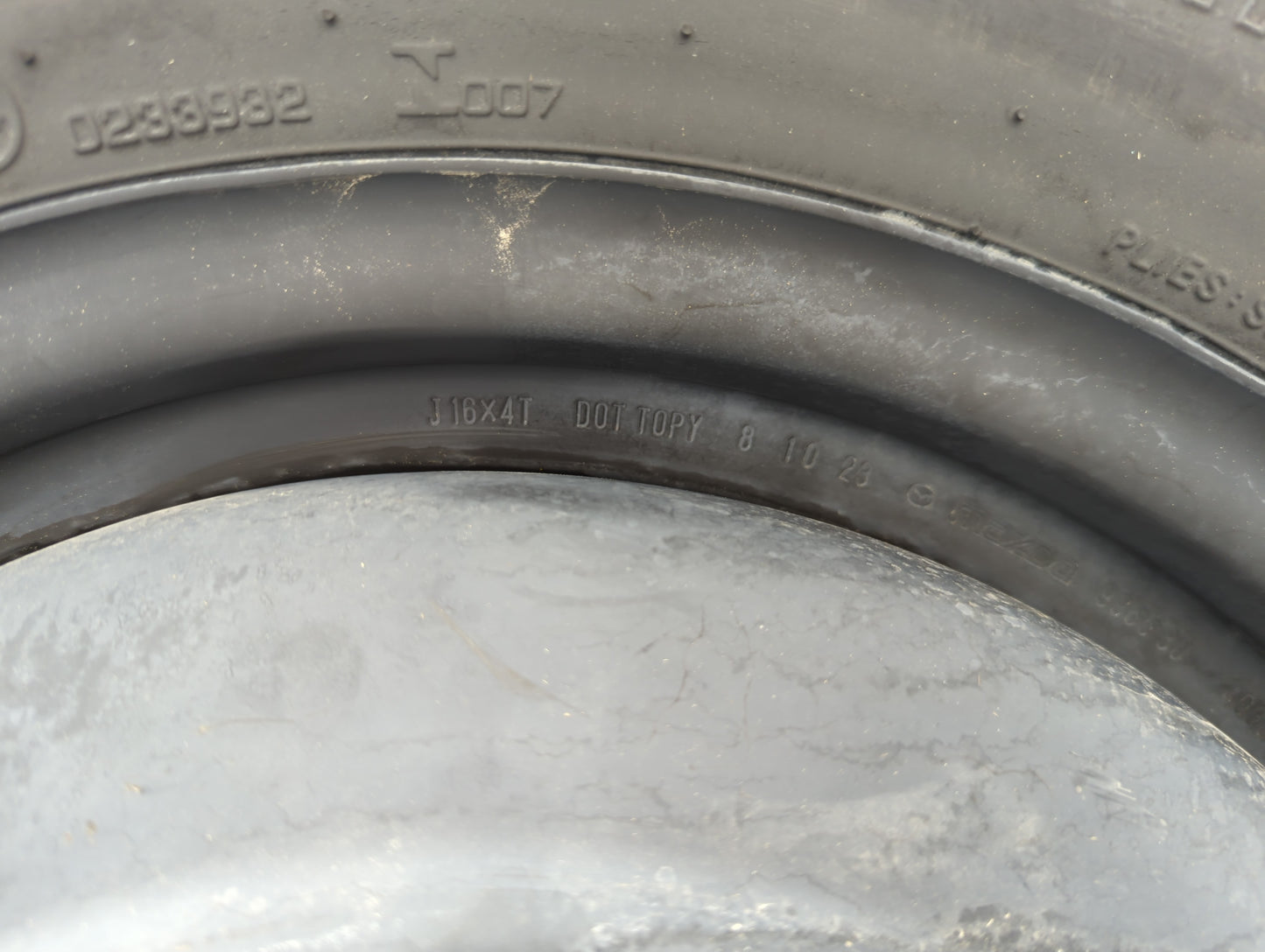 2024 Mazda Cx-5 Spare Donut Tire Wheel Rim Oem - Oemusedautoparts1.com