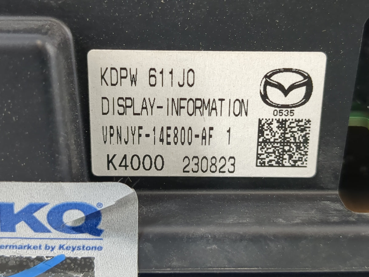 2024 Mazda Cx-5 Information Radio Display Screen - Oemusedautoparts1.com