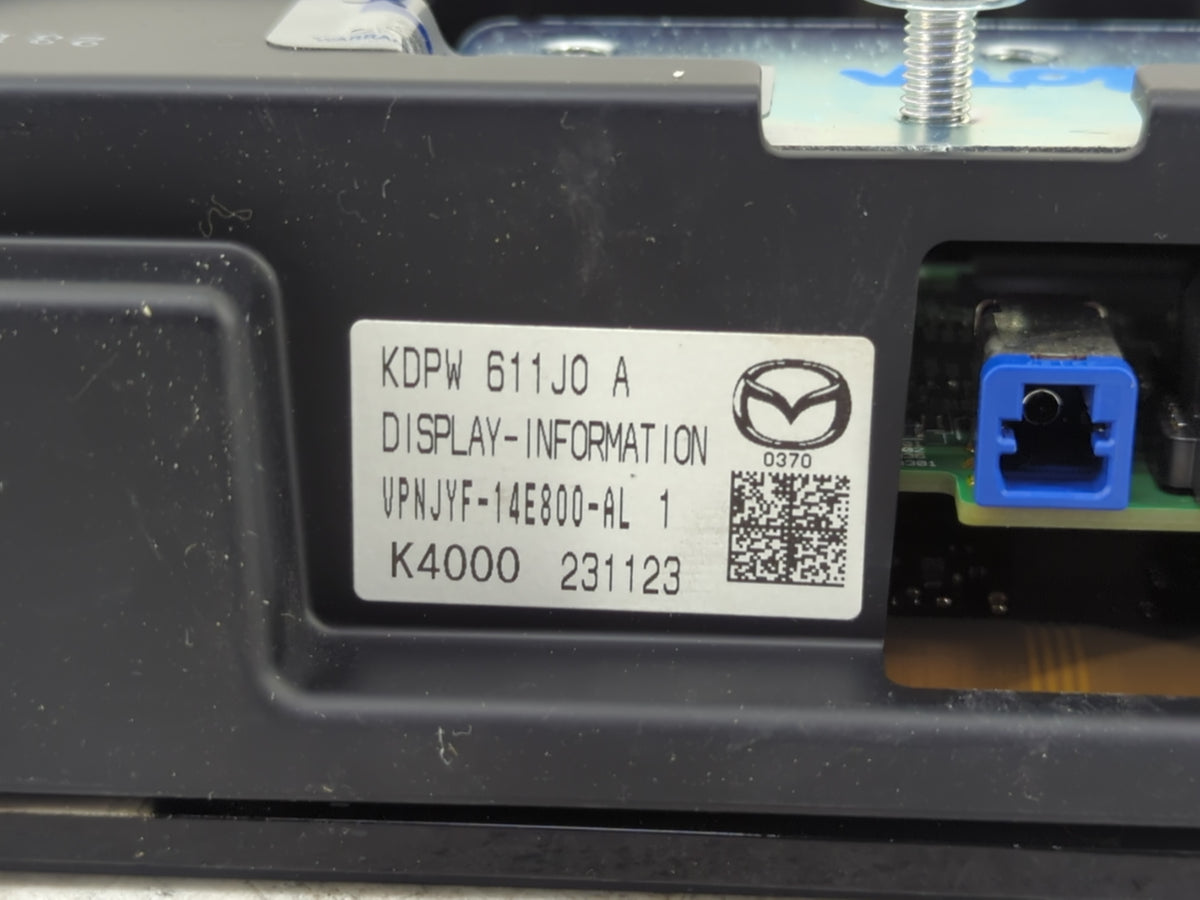 2024 Mazda Cx-5 Information Display Screen - Oemusedautoparts1.com