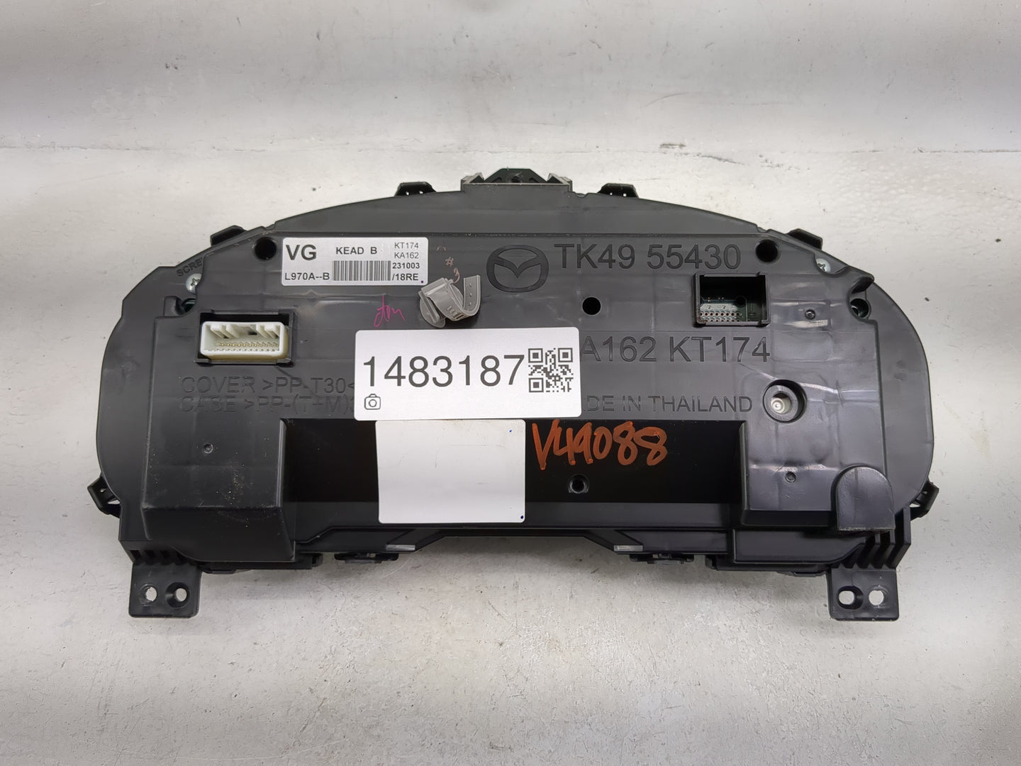 2017-2018 Mazda Cx-5 Instrument Cluster Speedometer Gauges P/N:TK49 55430 L970A--B Miles: Fits Fits 2017 2018 OEM Used Auto 
