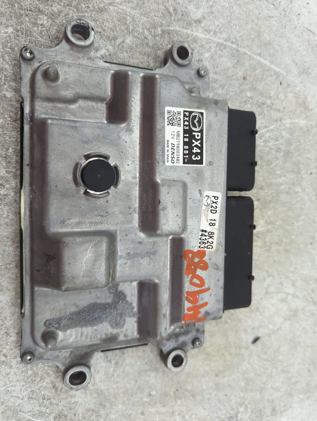 2019-2022 Mazda Cx-5 PCM Engine Control Computer ECU ECM PCU OEM P/N:PX43 18 881 MB279800348Z Fits Fits 2019 2020 2021 2022 