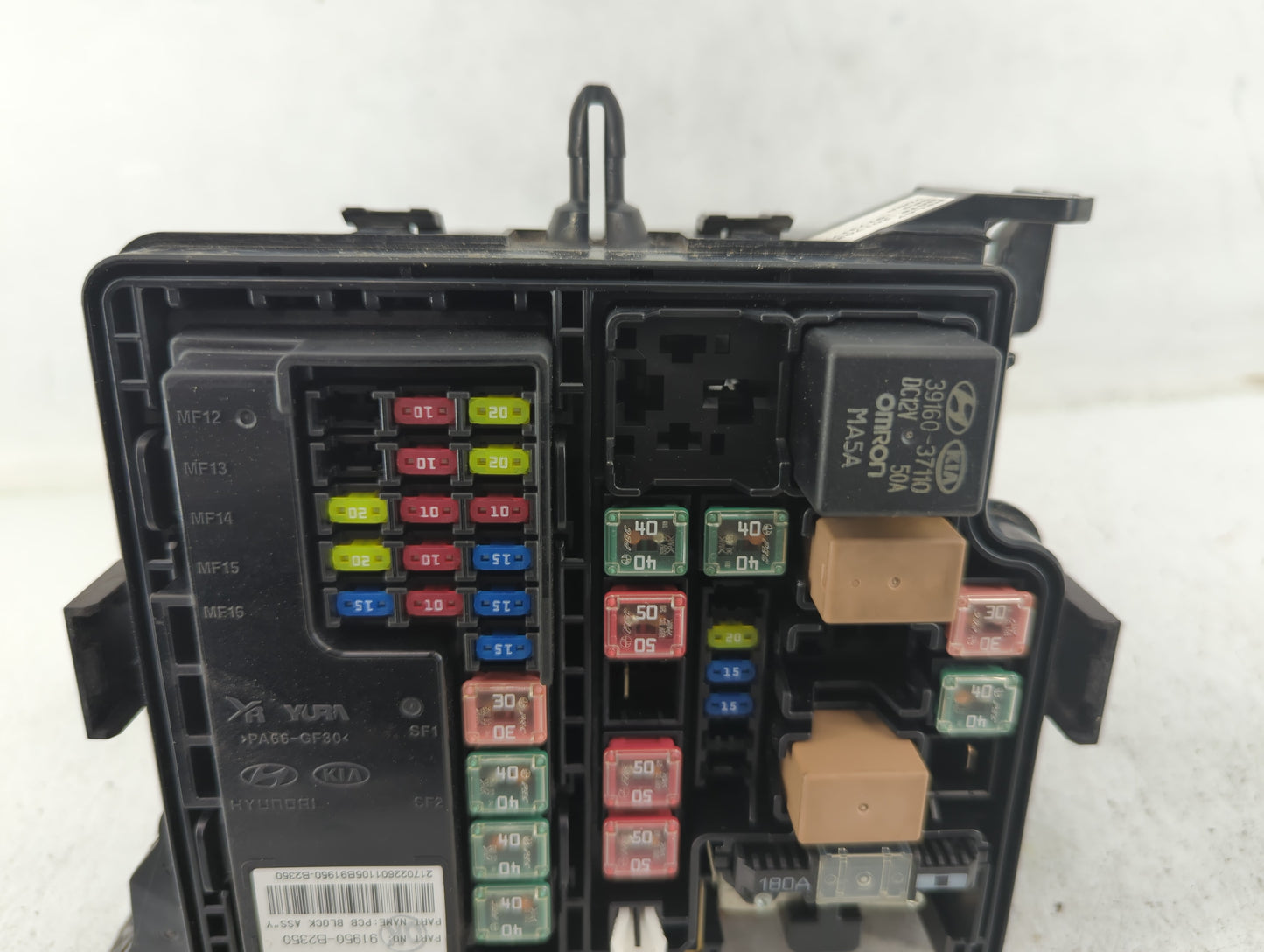 2013-2022 Mazda Cx-5 Fusebox Fuse Box Panel Relay Module P/N:91950-B2350 Fits OEM Used Auto Parts - Oemusedautoparts1.com