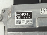 2024 Mazda Cx-5 PCM Engine Control Computer ECU ECM PCU OEM P/N:PX43 PX43 18 881 Fits OEM Used Auto Parts - Oemusedautoparts