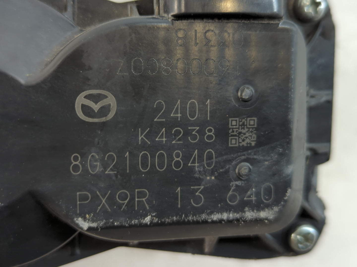 2024 Mazda Cx-5 Throttle Body P/N:K4238 2401, 8G2100840 Fits OEM Used Auto Parts - Oemusedautoparts1.com