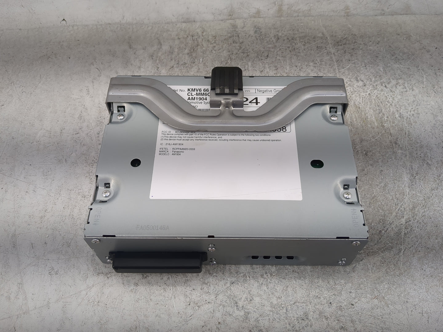 2024 Mazda Cx-90 Radio AM FM Cd Player Receiver Replacement P/N:KMV6 66 9C0F CL-MM6CN0J, AM1904, ACJ932AM1904, 216J-AM1904 F