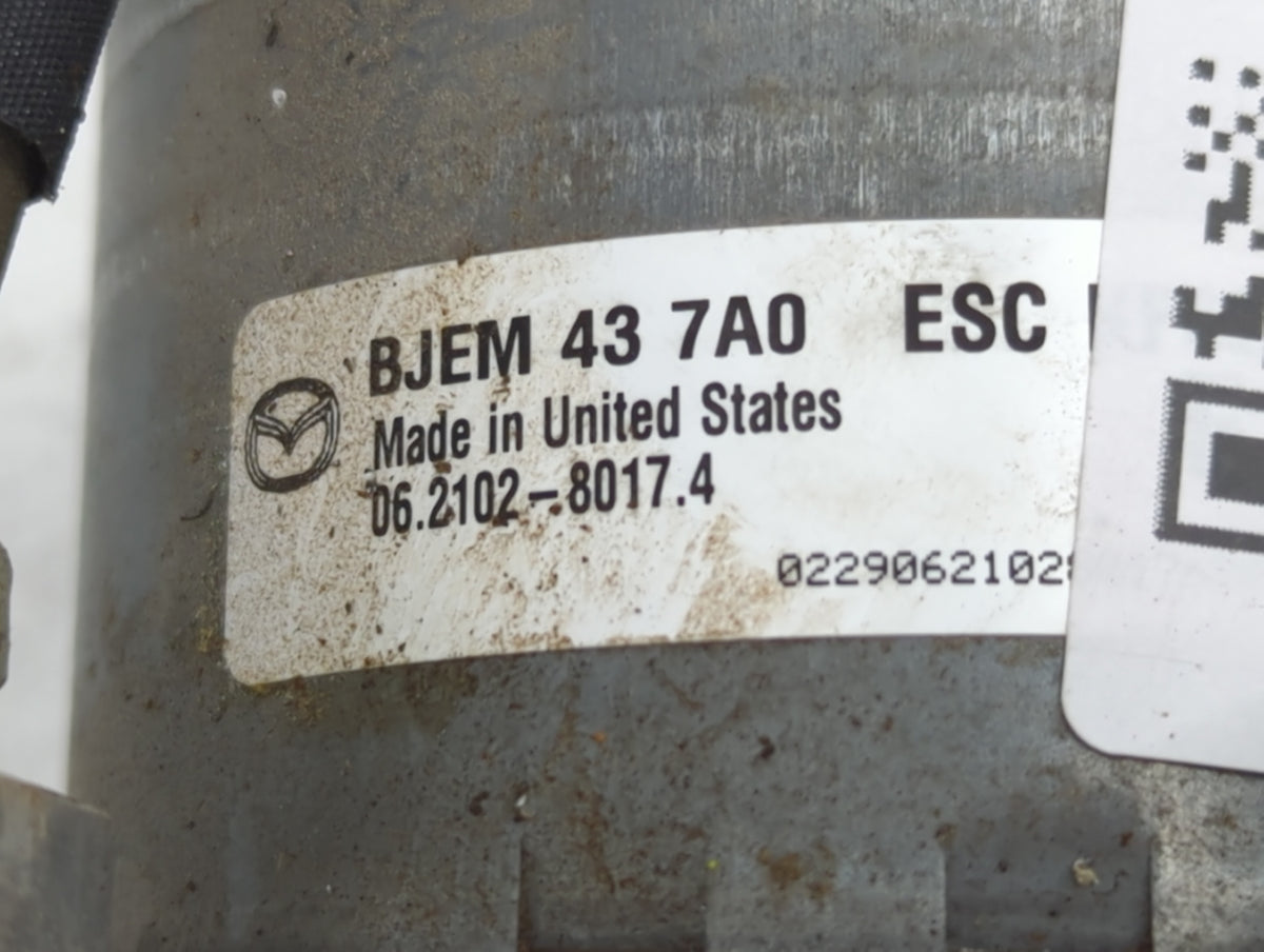 2024 Mazda Mazda3 ABS Pump Control Module Replacement P/N:BJEM437A0 06.2102-8017.4 Fits OEM Used Auto Parts - Oemusedautopar