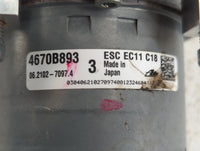 2018 Mitsubishi Eclipse Cross ABS Pump Control Module Replacement P/N:4670B893 Fits OEM Used Auto Parts - Oemusedautoparts1.