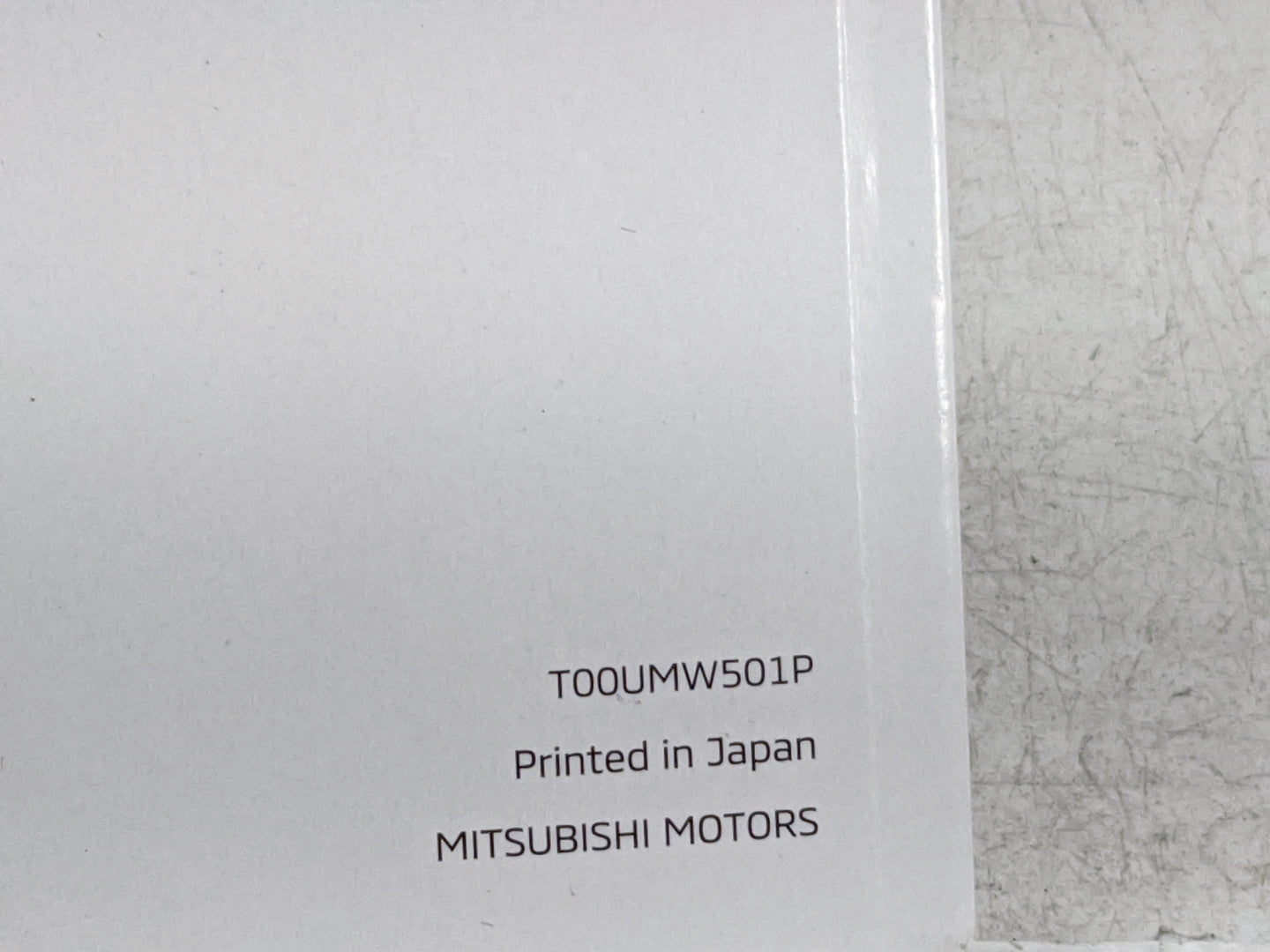 2024 Mitsubishi Eclipse Cross Owners Manual Book Guide OEM Used Auto Parts - Oemusedautoparts1.com
