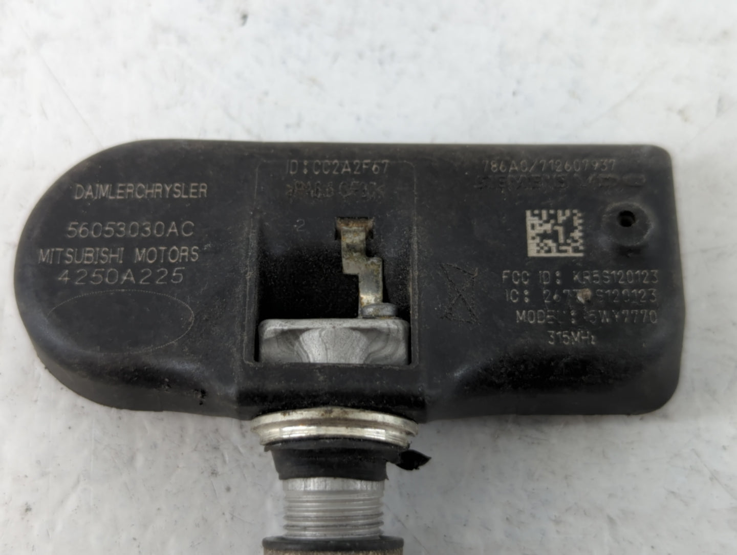 2024 Mitsubishi Eclipse Cross Tire Pressure Monitoring System Sensor Tpms - Oemusedautoparts1.com