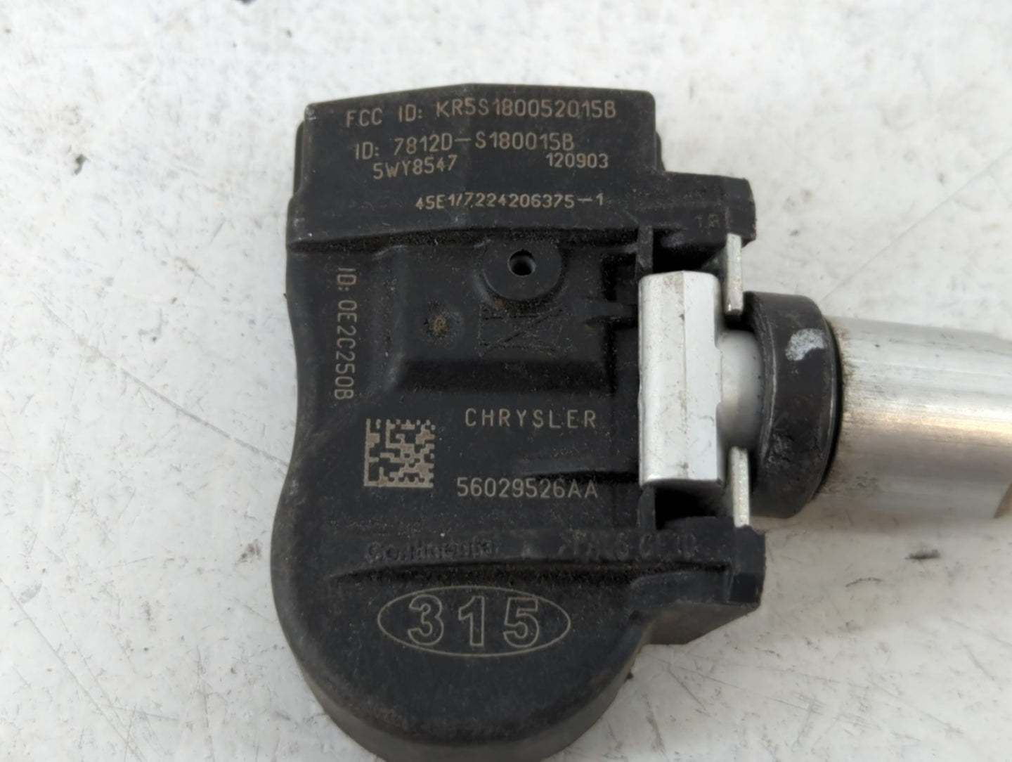 2024 Mitsubishi Eclipse Cross Tire Pressure Monitoring System Sensor Tpms - Oemusedautoparts1.com