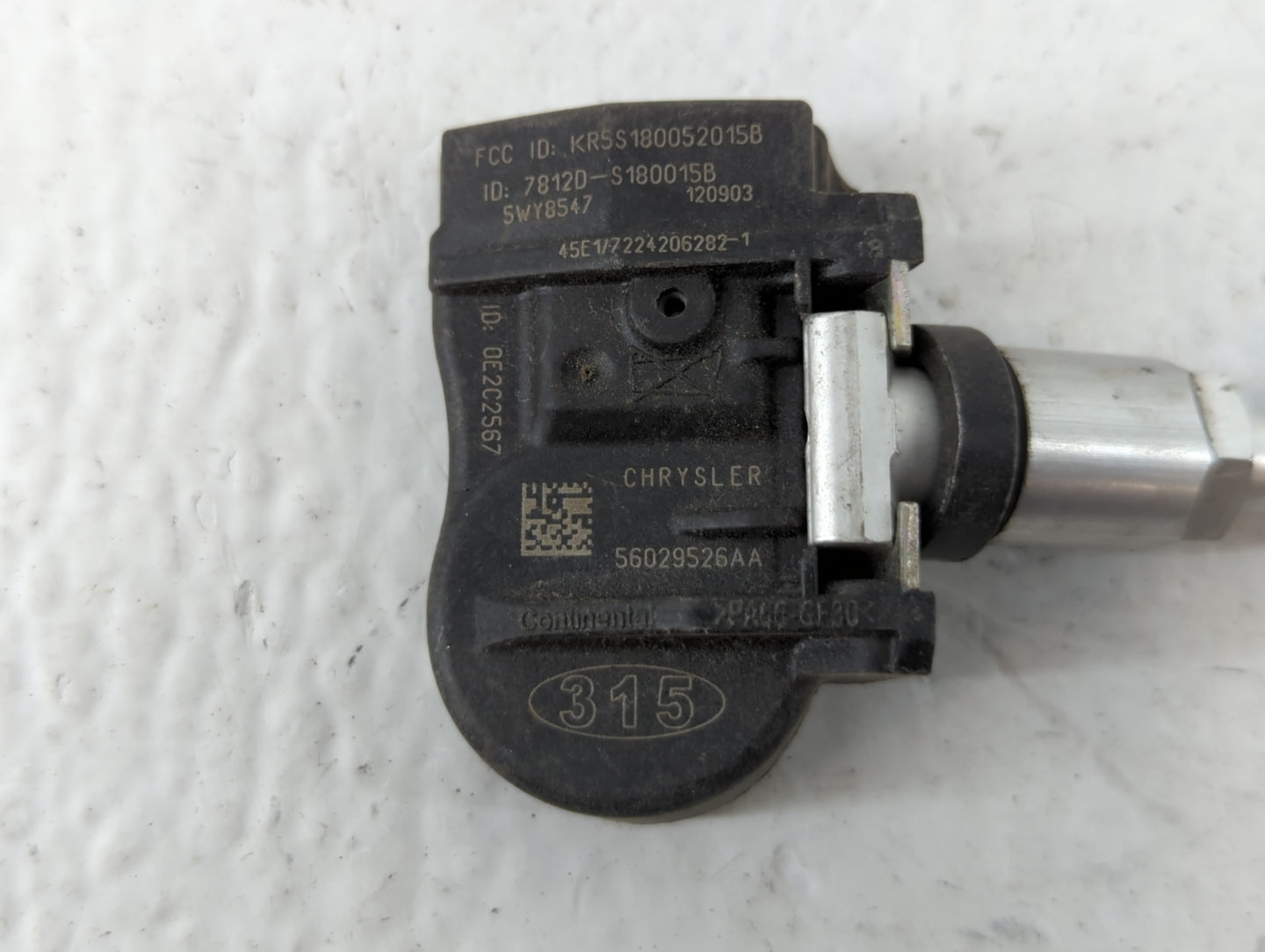 2024 Mitsubishi Eclipse Cross Tire Pressure Monitoring System Sensor Tpms - Oemusedautoparts1.com