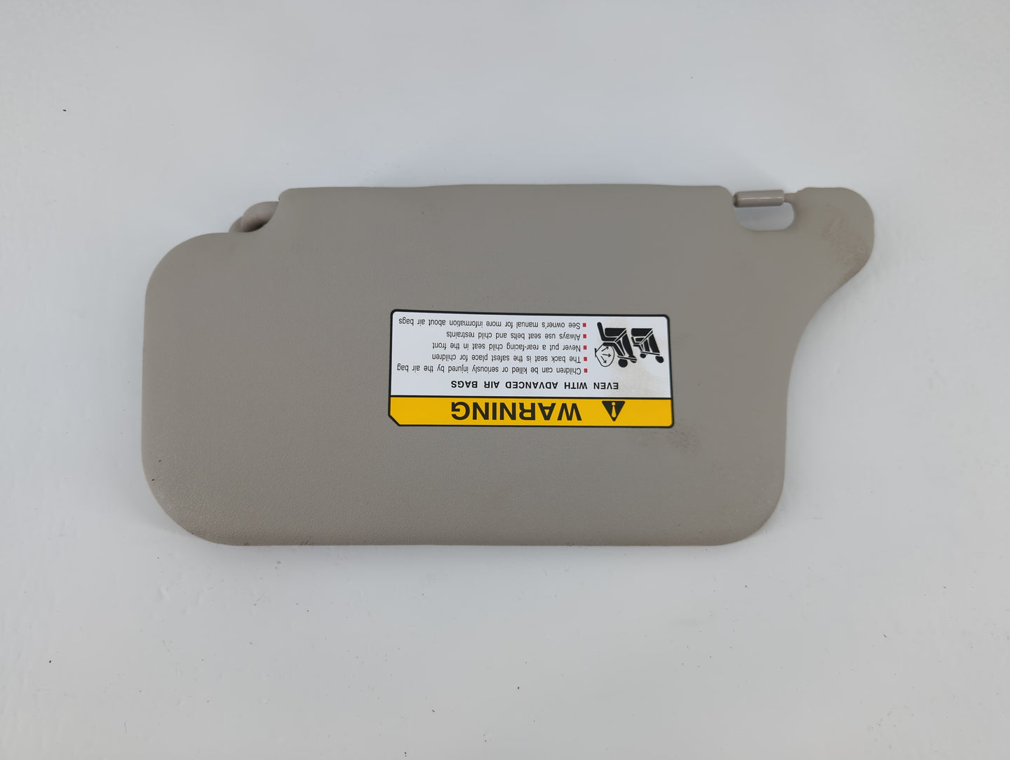 2024 Mitsubishi Mirage Sun Visor Shade Replacement Passenger Right Mirror Fits OEM Used Auto Parts - Oemusedautoparts1.com