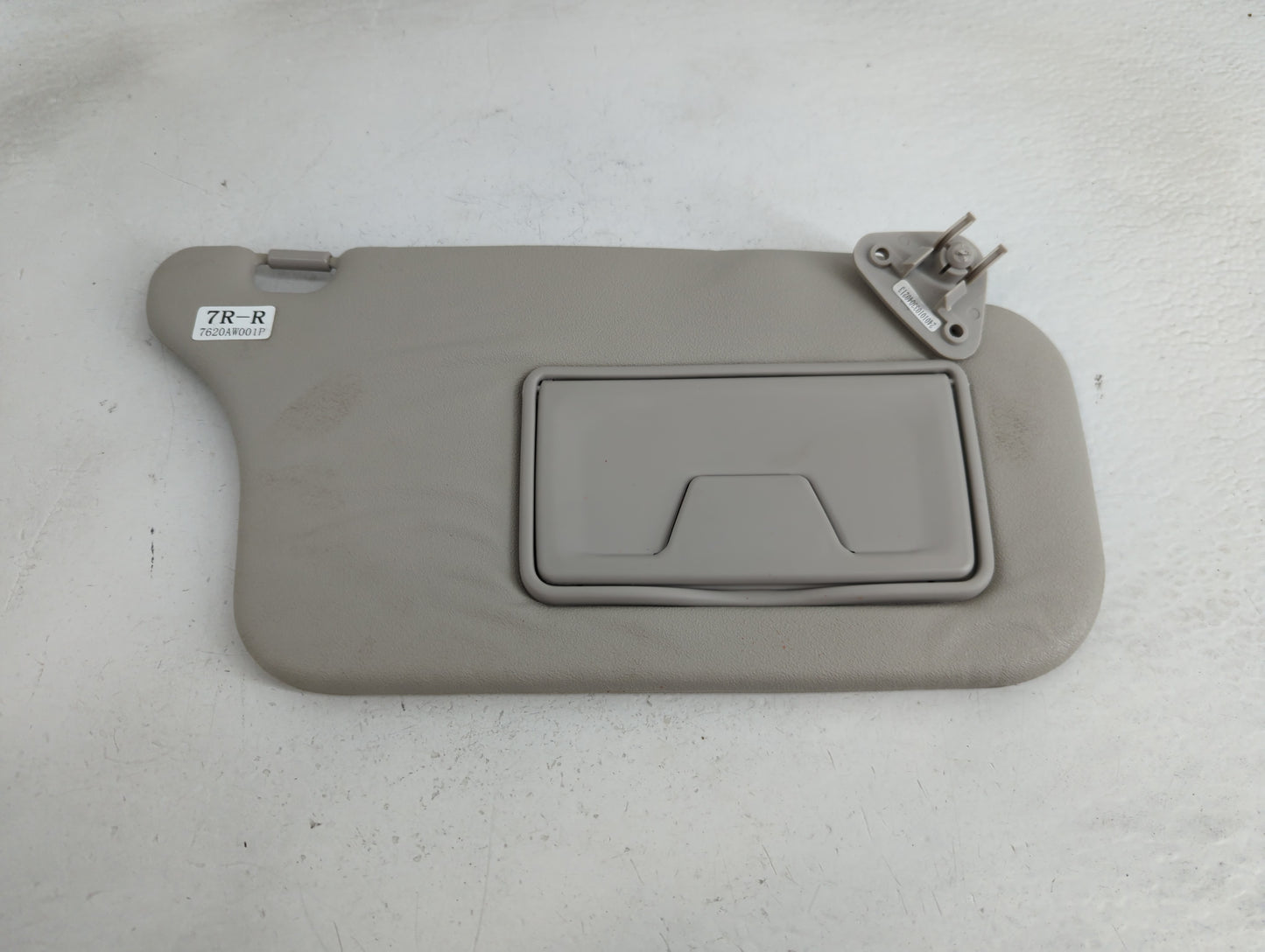 2014 Mitsubishi Mirage Sun Visor Shade Replacement Passenger Right Mirror Fits OEM Used Auto Parts - Oemusedautoparts1.com