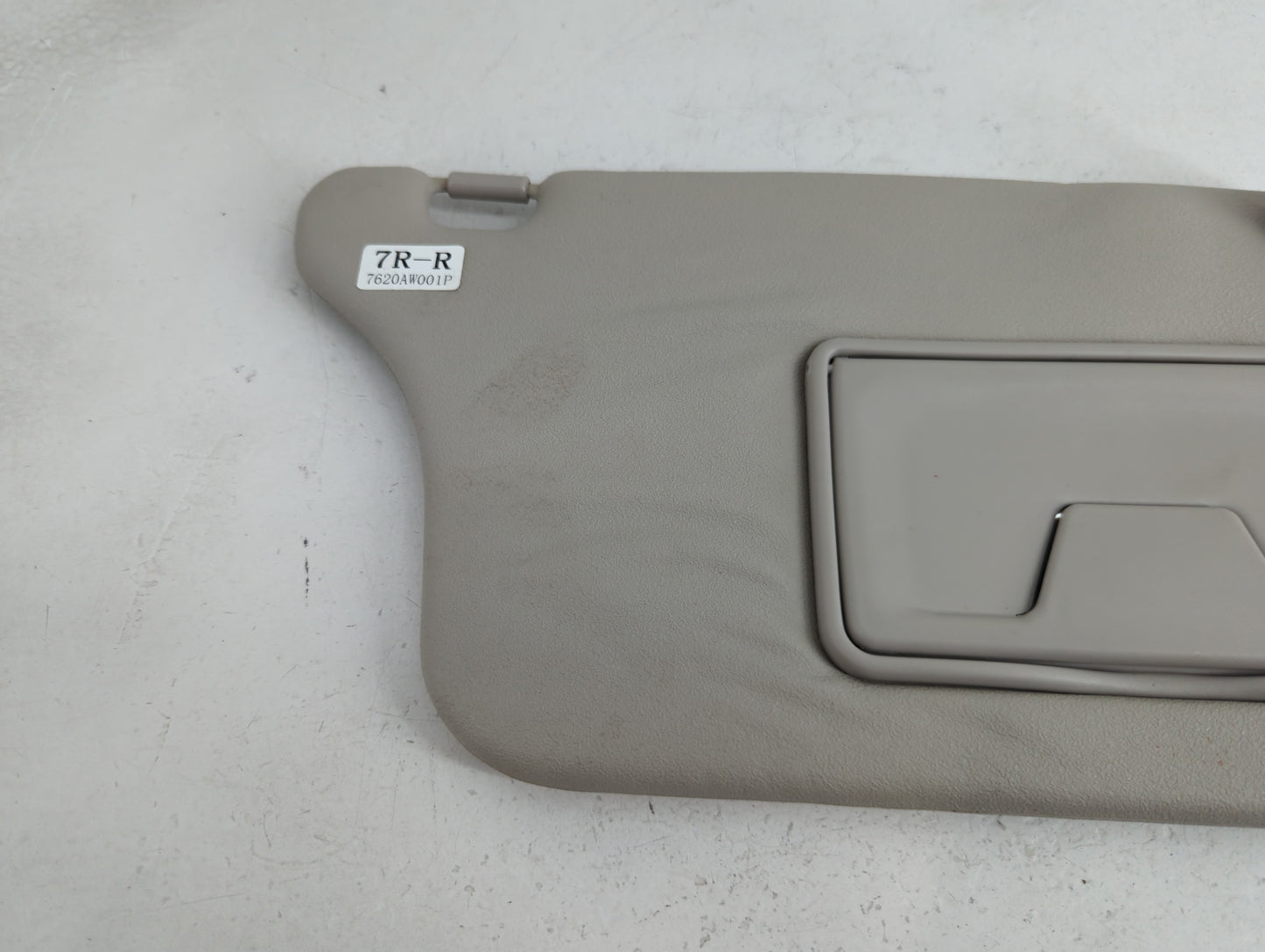 2014 Mitsubishi Mirage Sun Visor Shade Replacement Passenger Right Mirror Fits OEM Used Auto Parts - Oemusedautoparts1.com