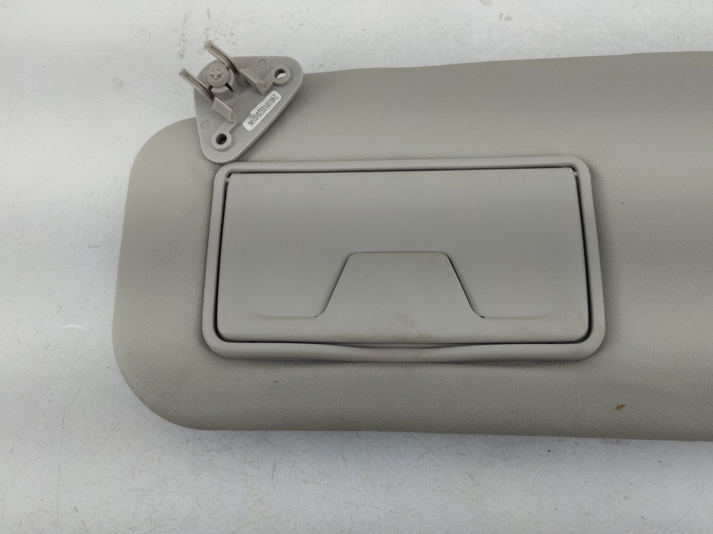 2014 Mitsubishi Mirage Sun Visor Shade Replacement Driver Left Mirror Fits OEM Used Auto Parts - Oemusedautoparts1.com