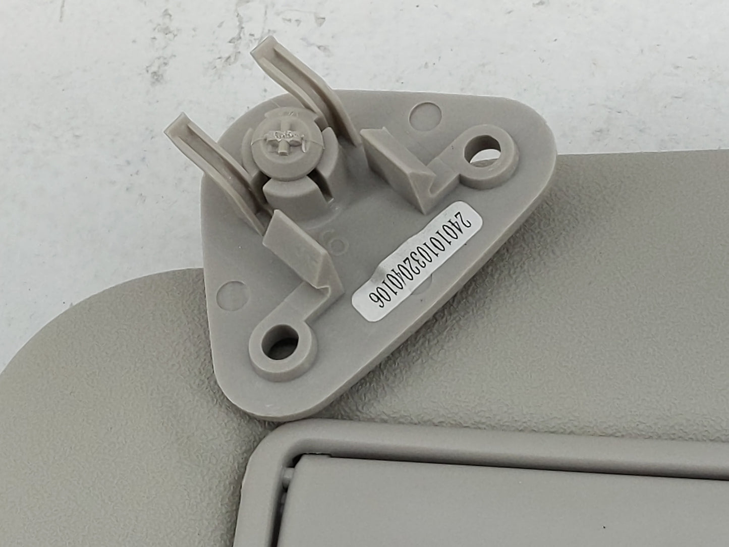 2014 Mitsubishi Mirage Sun Visor Shade Replacement Driver Left Mirror Fits OEM Used Auto Parts - Oemusedautoparts1.com