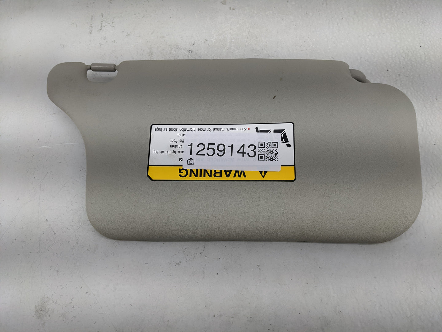 2014 Mitsubishi Mirage Sun Visor Shade Replacement Driver Left Mirror Fits OEM Used Auto Parts - Oemusedautoparts1.com