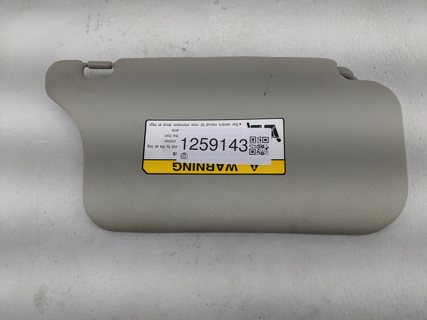2014 Mitsubishi Mirage Sun Visor Shade Replacement Driver Left Mirror Fits OEM Used Auto Parts - Oemusedautoparts1.com