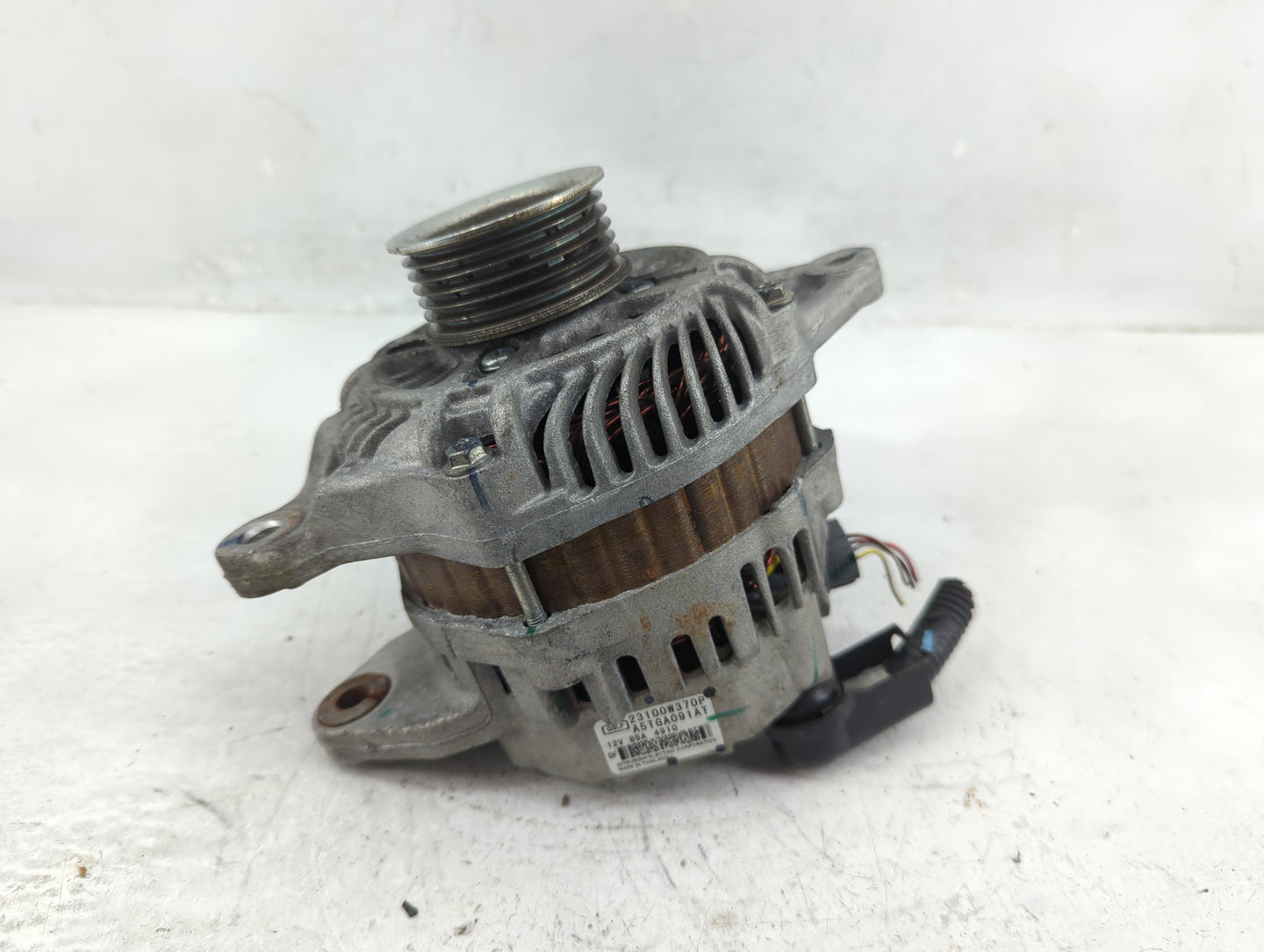 2024 Mitsubishi Mirage Alternator Replacement Generator Charging Assembly Engine OEM P/N:23100W370P Fits OEM Used Auto Parts