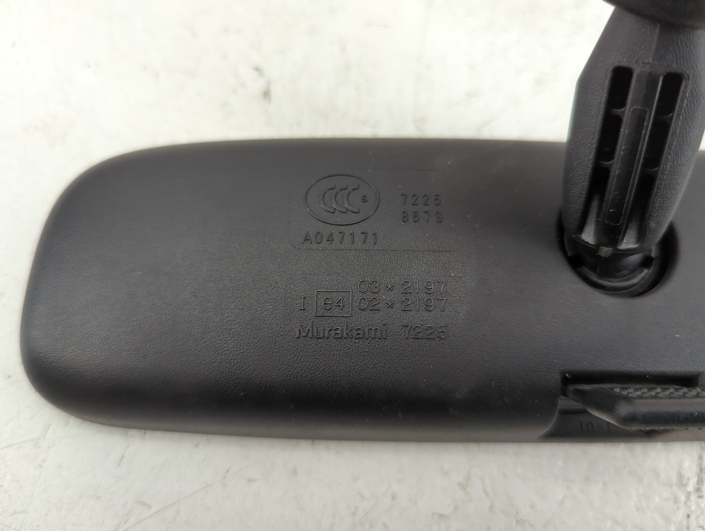 2014 Mitsubishi Mirage Interior Rear View Mirror Replacement OEM P/N:A047171 Fits OEM Used Auto Parts - Oemusedautoparts1.co