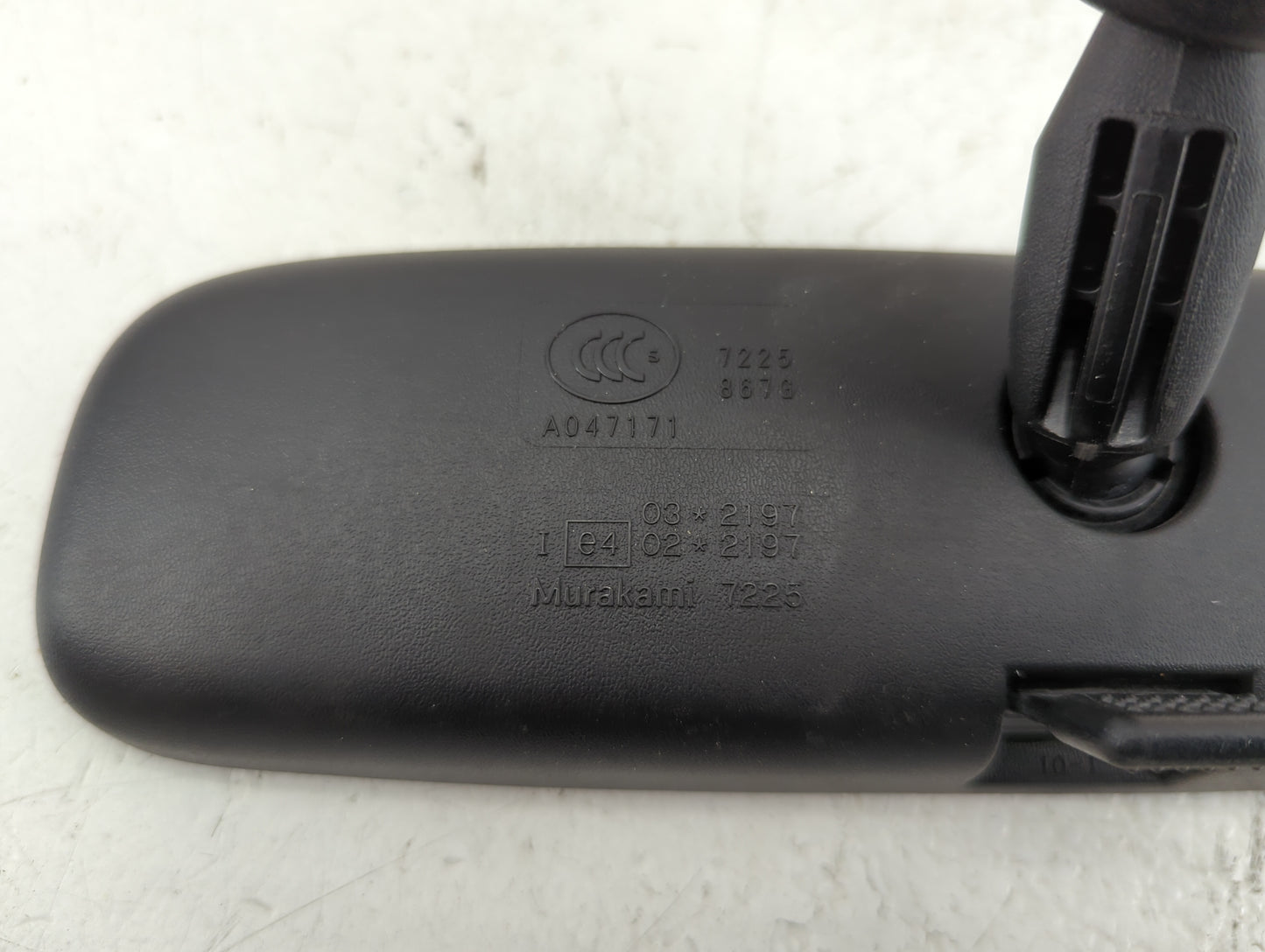 2014 Mitsubishi Mirage Interior Rear View Mirror Replacement OEM P/N:A047171 Fits OEM Used Auto Parts - Oemusedautoparts1.co