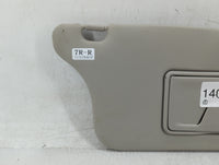 2014 Mitsubishi Mirage Sun Visor Shade Replacement Passenger Right Mirror Fits OEM Used Auto Parts - Oemusedautoparts1.com