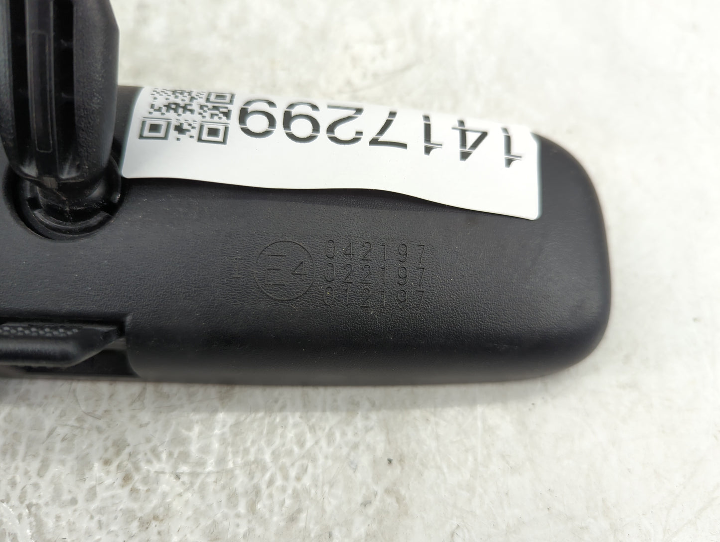 2014 Mitsubishi Mirage Interior Rear View Mirror Replacement OEM Fits OEM Used Auto Parts - Oemusedautoparts1.com