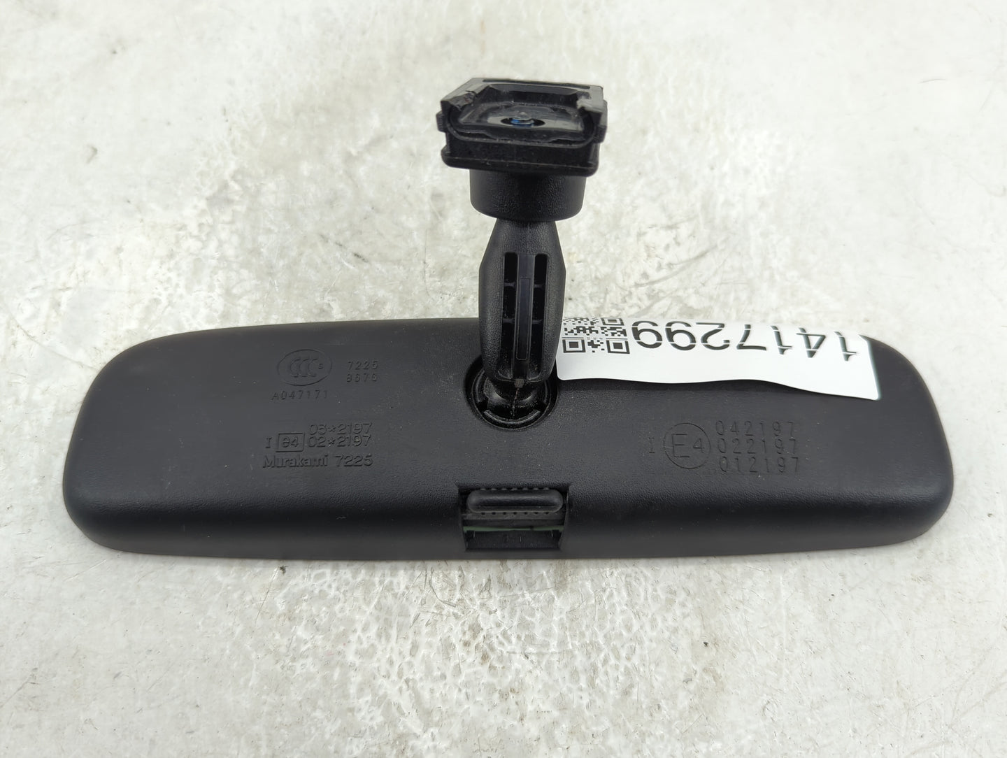 2014 Mitsubishi Mirage Interior Rear View Mirror Replacement OEM Fits OEM Used Auto Parts - Oemusedautoparts1.com
