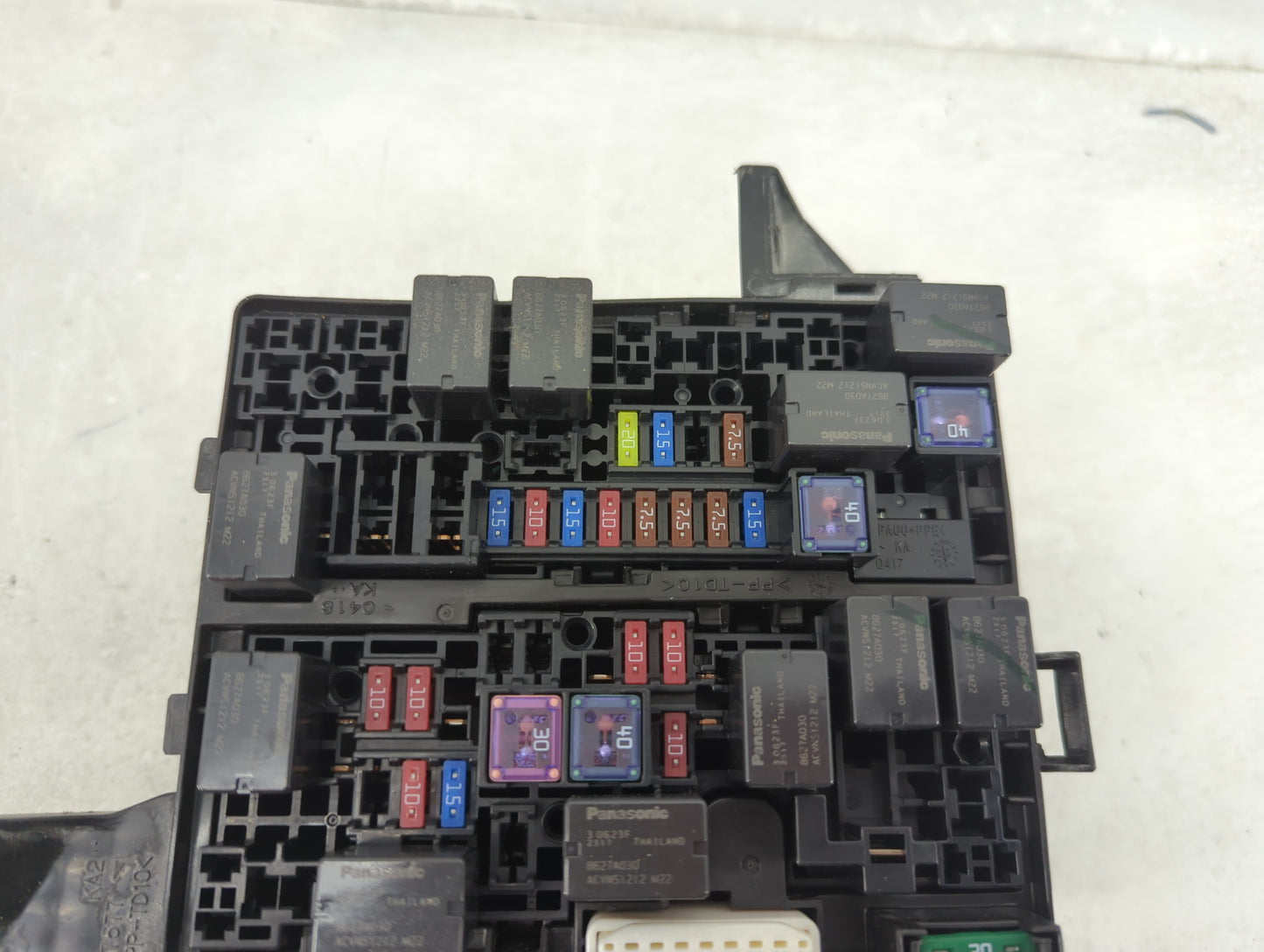 2014 Mitsubishi Mirage Fusebox Fuse Box Panel Relay Module Fits OEM Used Auto Parts - Oemusedautoparts1.com
