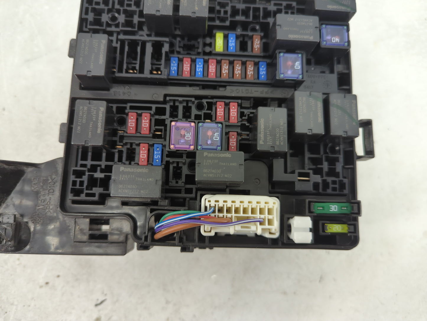 2014 Mitsubishi Mirage Fusebox Fuse Box Panel Relay Module Fits OEM Used Auto Parts - Oemusedautoparts1.com
