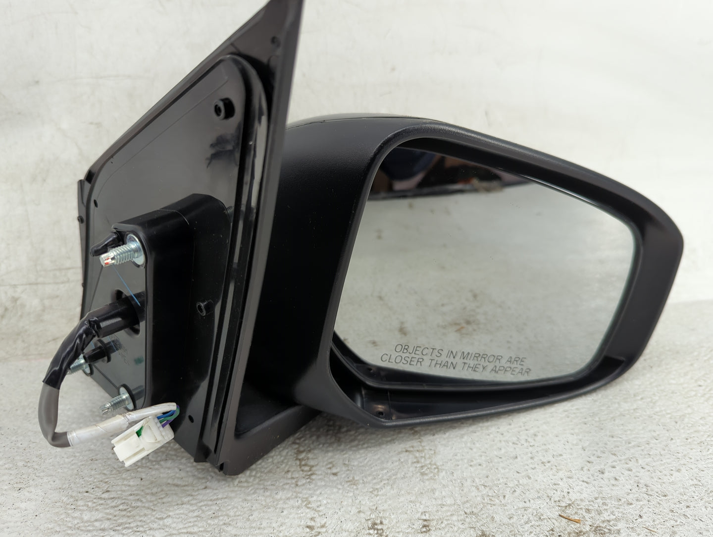 2014 Mitsubishi Mirage Passenger Side View Mirror - Right Door Mirror OEM Used - Oemusedautoparts1.com