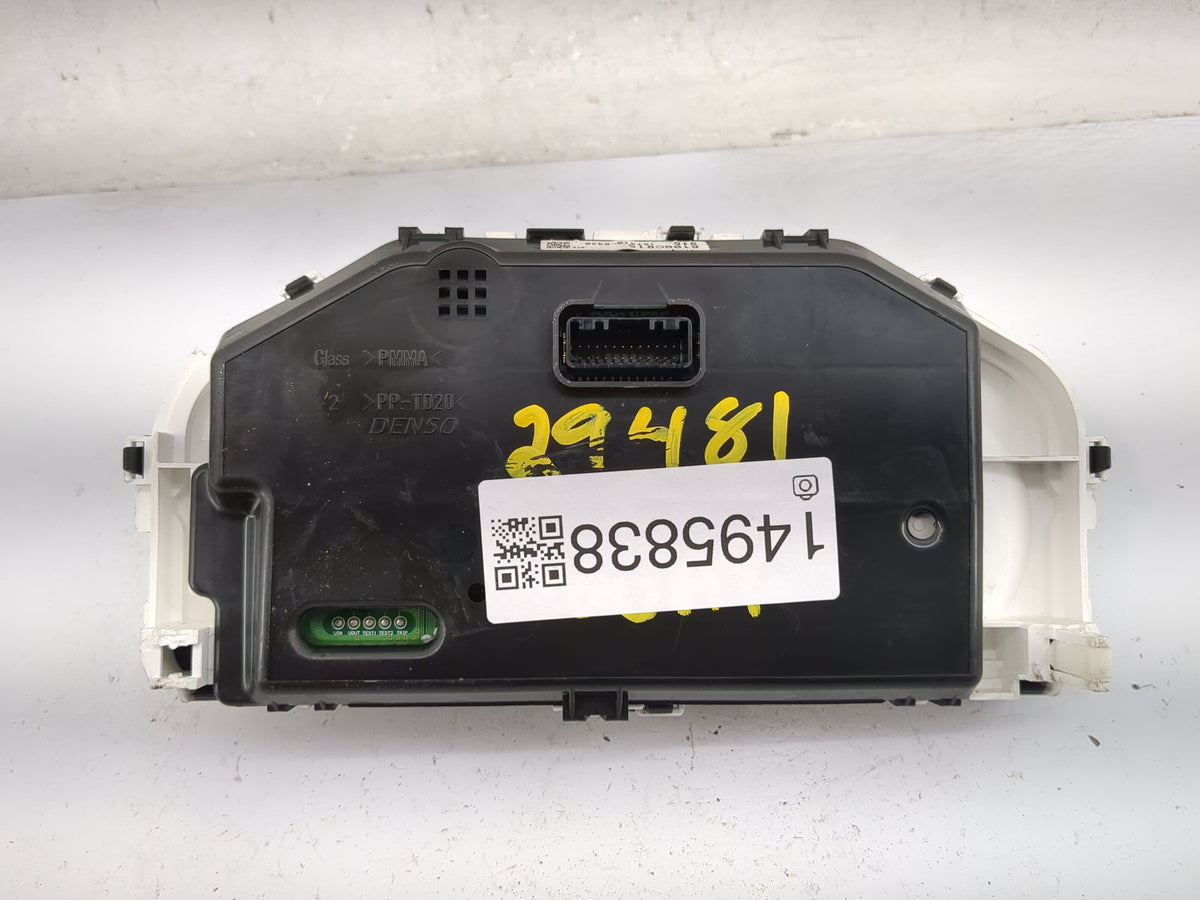 2024 Mitsubishi Mirage Instrument Cluster Speedometer Gauges P/N:8100C915 157410-6430 Miles: Fits OEM Used Auto Parts - Oemu