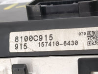 2024 Mitsubishi Mirage Instrument Cluster Speedometer Gauges P/N:8100C915 157410-6430 Miles: Fits OEM Used Auto Parts - Oemu