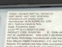 2024 Mitsubishi Mirage Radio AM FM Cd Player Receiver Replacement P/N:8740A116 SDA3UM, RY00078A, A269ZUA161 Fits Fits 2018 O