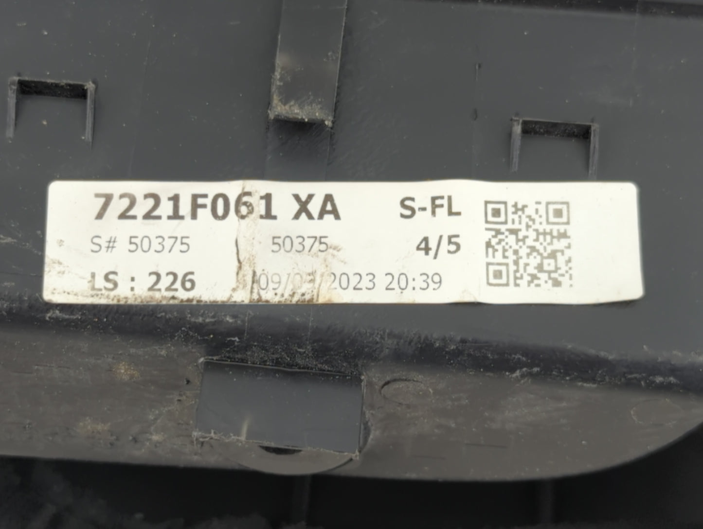 2024 Mitsubishi Mirage G4 Master Power Window Switch Replacement Driver Side Left P/N:7221F061XA Fits OEM Used Auto Parts - 