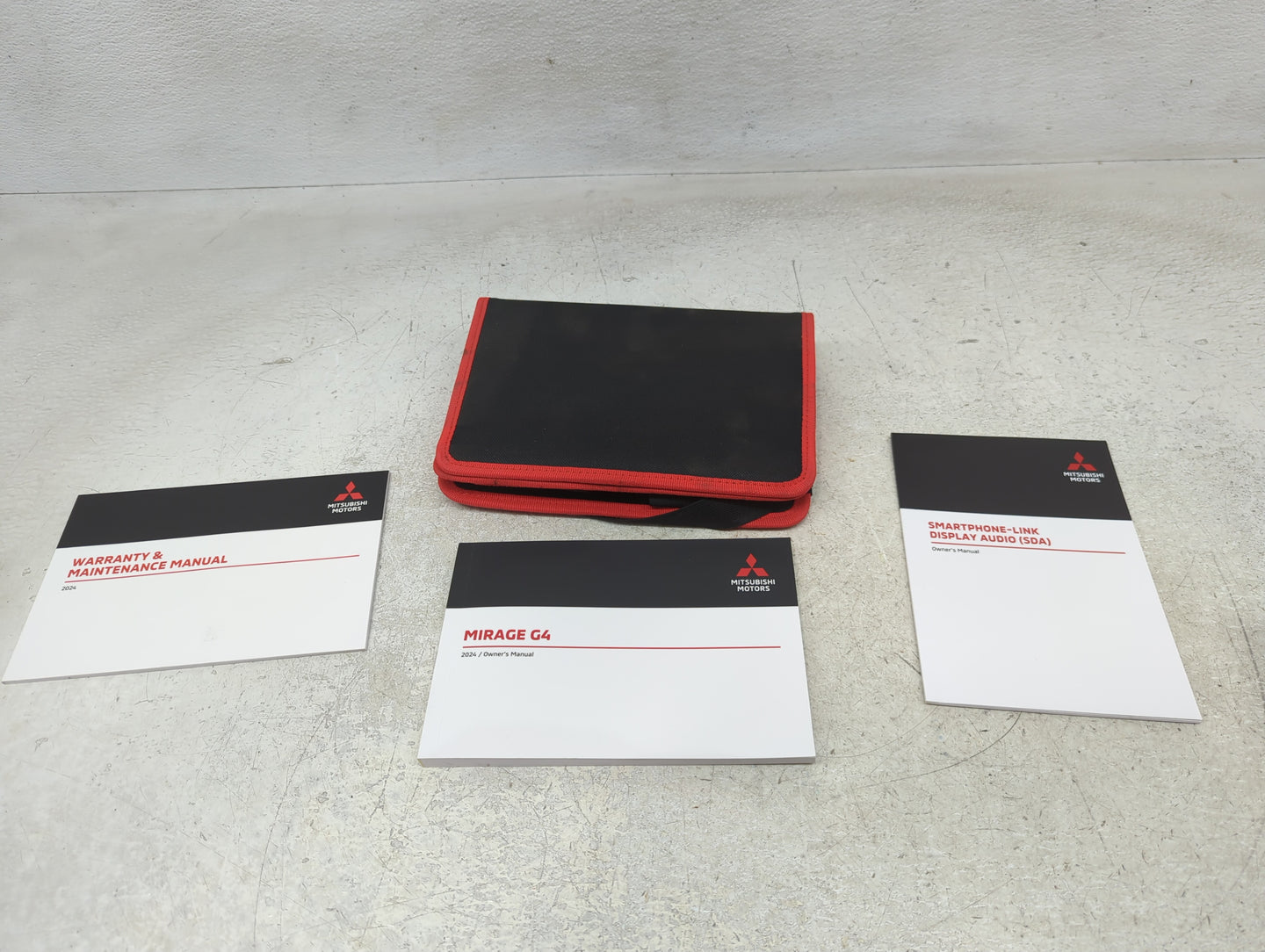 2024 Mitsubishi Mirage G4 Owners Manual Book Guide P/N:T00UMW481P OEM Used Auto Parts - Oemusedautoparts1.com