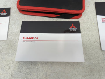 2024 Mitsubishi Mirage G4 Owners Manual Book Guide P/N:T00UMW481P OEM Used Auto Parts