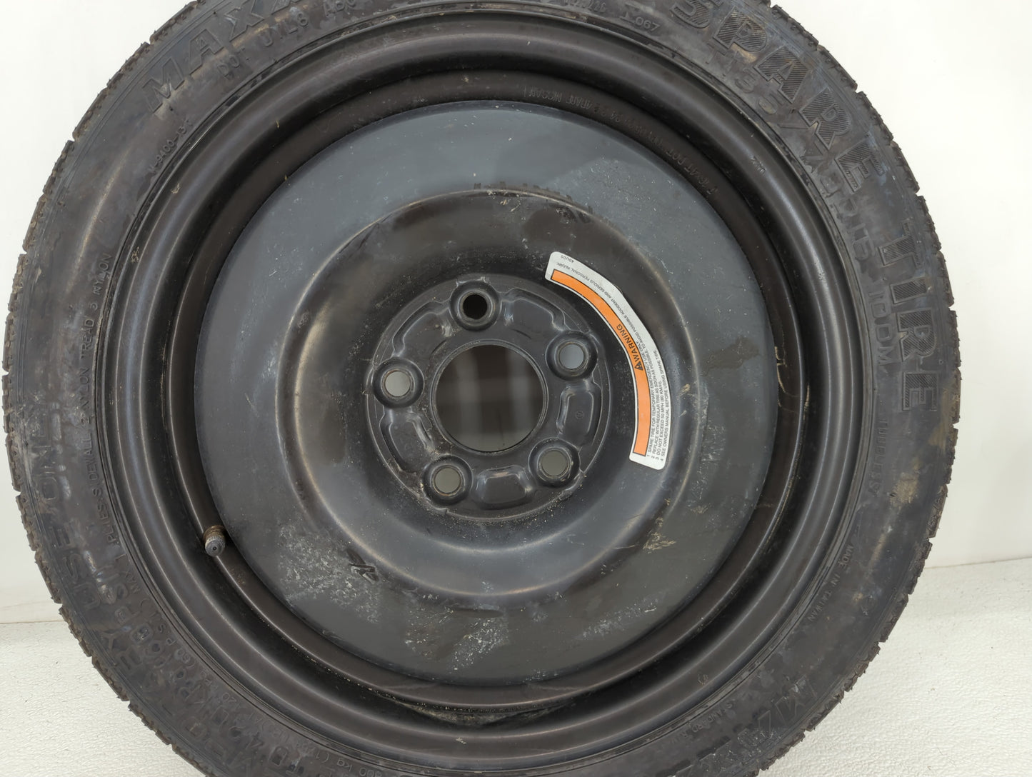 2002-2022 Nissan Altima Spare Donut Tire Wheel Rim Oem - Oemusedautoparts1.com