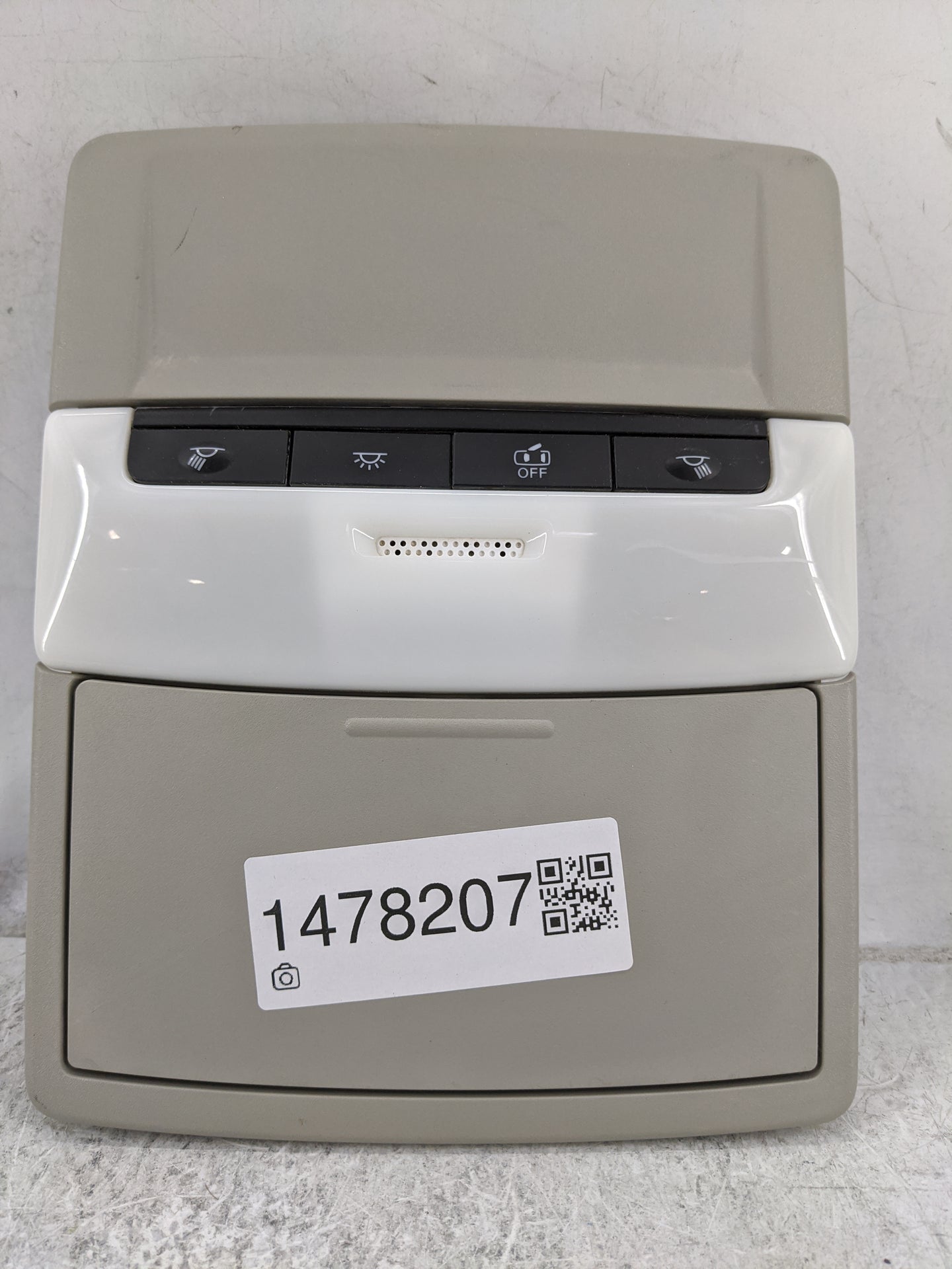 2019-2022 Nissan Altima Overhead Roof Console Beige - Oemusedautoparts1.com