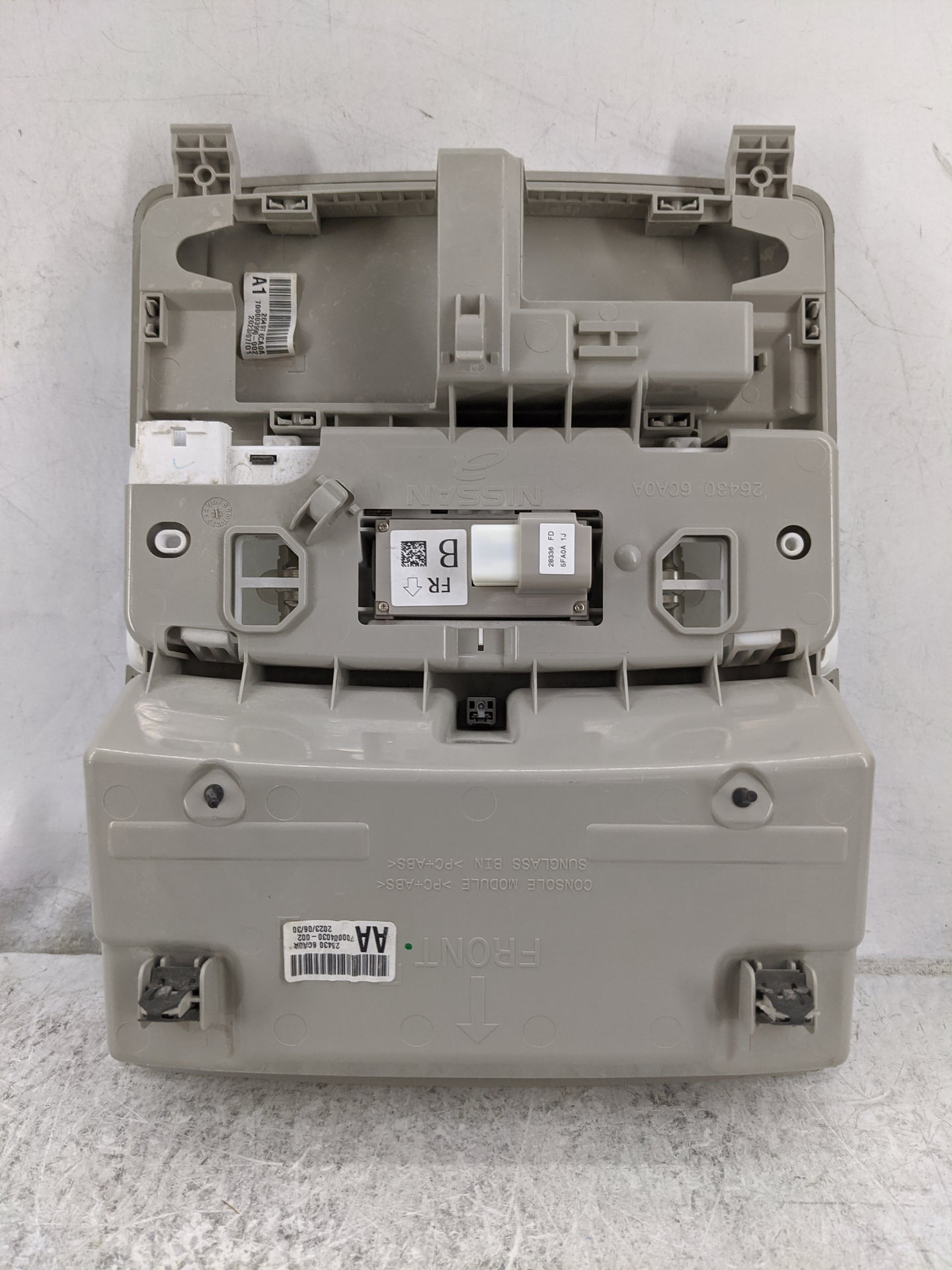 2019-2022 Nissan Altima Overhead Roof Console Beige - Oemusedautoparts1.com