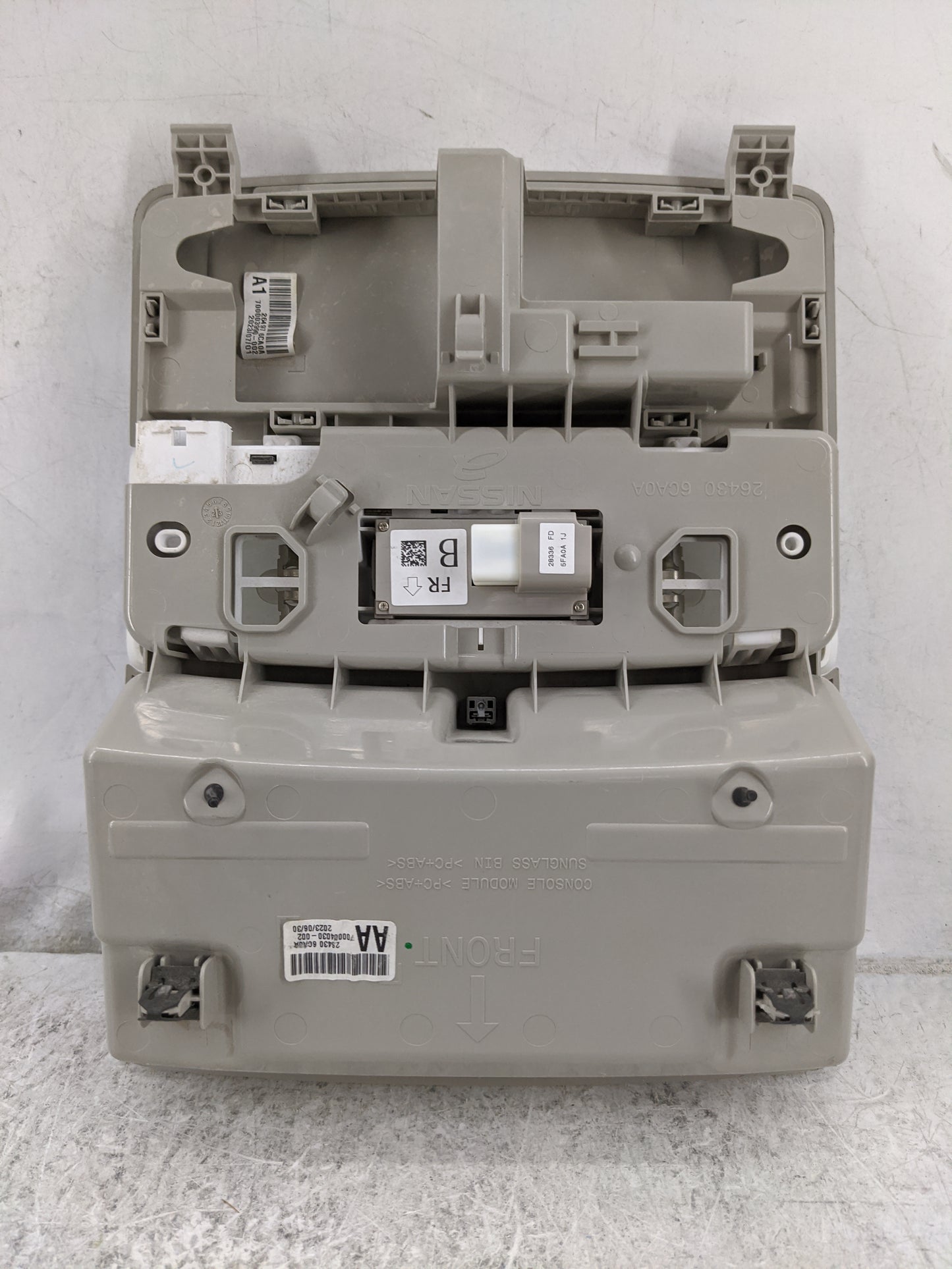2019-2022 Nissan Altima Overhead Roof Console Beige - Oemusedautoparts1.com