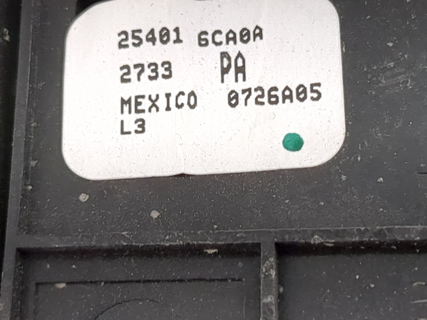 2019-2022 Nissan Altima Master Power Window Switch Replacement Driver Side Left P/N:25401 6CA0A Fits Fits 2019 2020 2021 202