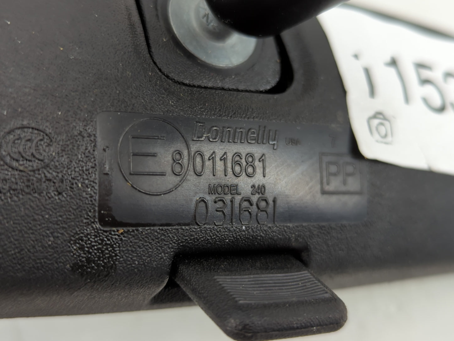 2024 Nissan Frontier Interior Rear View Mirror Replacement OEM P/N:E8011681 Fits OEM Used Auto Parts - Oemusedautoparts1.com