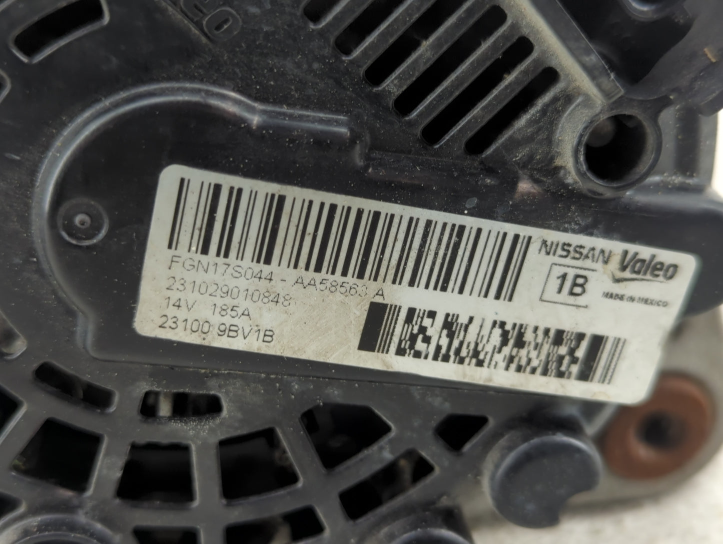 2024 Nissan Frontier Alternator Replacement Generator Charging Assembly Engine OEM P/N:23100 9BV1B Fits OEM Used Auto Parts 